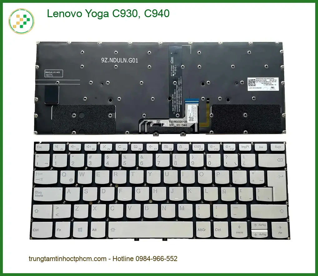Bàn phím Laptop Lenovo Yoga C930 C940 - Thay Lấy Ngay Giá Rẻ TPHCM