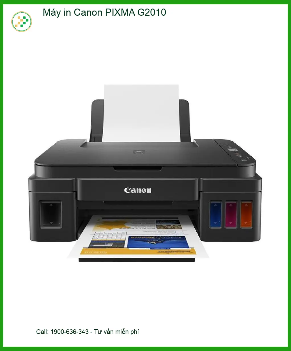 Máy in Canon PIXMA G2010 - Bơm Mực Nhanh | Sửa Máy In Tận Nơi | Giá Rẻ TPHCM