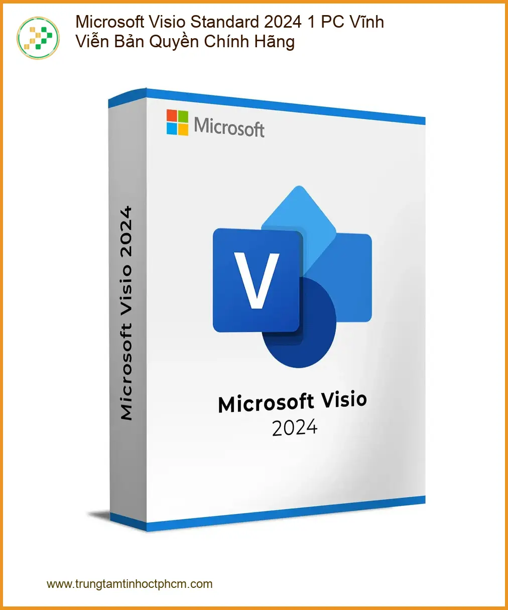 Office Bản Quyền Microsoft Visio Standard - Cài Đặt Phần Mềm Tại Trung Tâm TPHCM