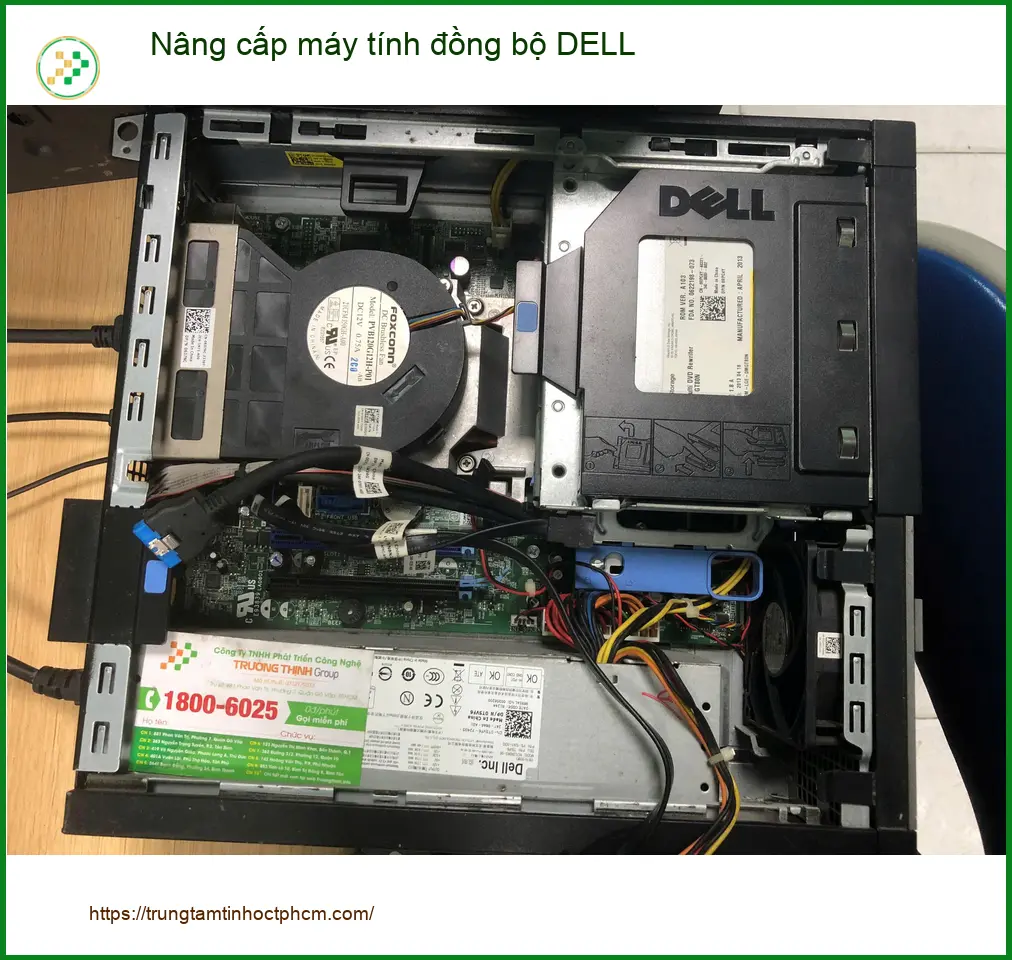 Anh Khang nâng cấp máy tính đồng bộ DELL Quận Bình Tân - Trung tâm uy tín ảnh thực tế 2