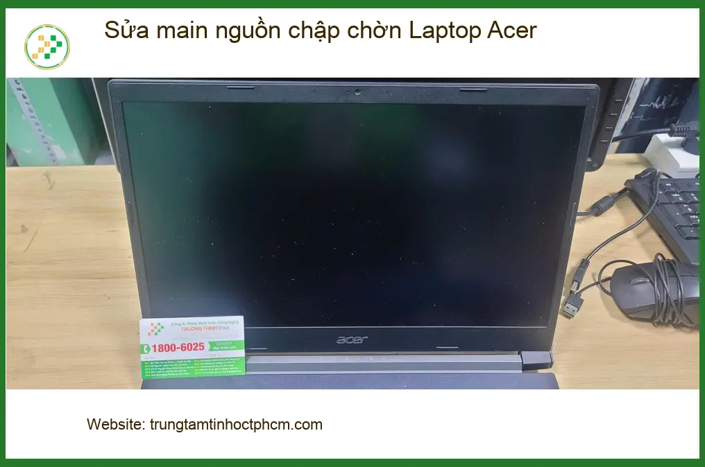 Anh Khoa review chỗ sửa main nguồn chập chờn Laptop Acer Quận Bình Tân ảnh thực tế 1