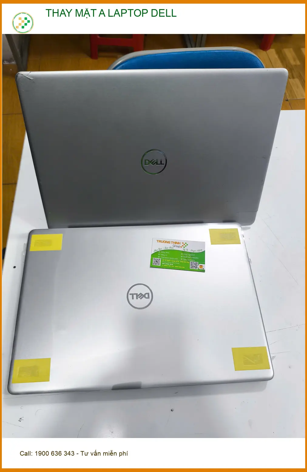 Chị Mỹ An nhà thiết kế đồ họa thay mặt A laptop Dell ở Gò Vấp lấy liền ảnh thực tế 1