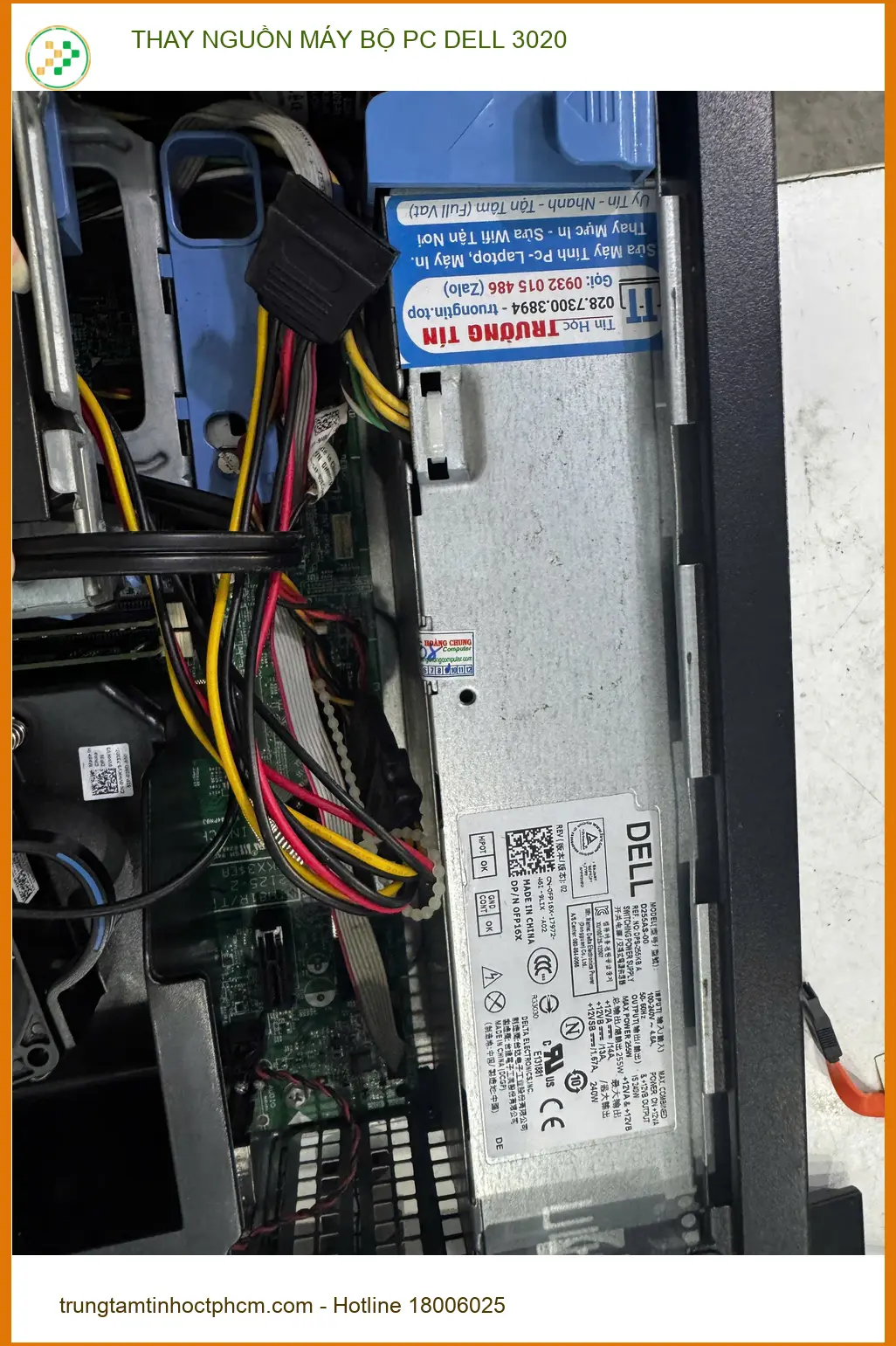 Chú Vinh chủ cửa hàng tiện lợi và câu chuyện thay nguồn PC Dell 3020 Quận 10 ảnh thực tế 2