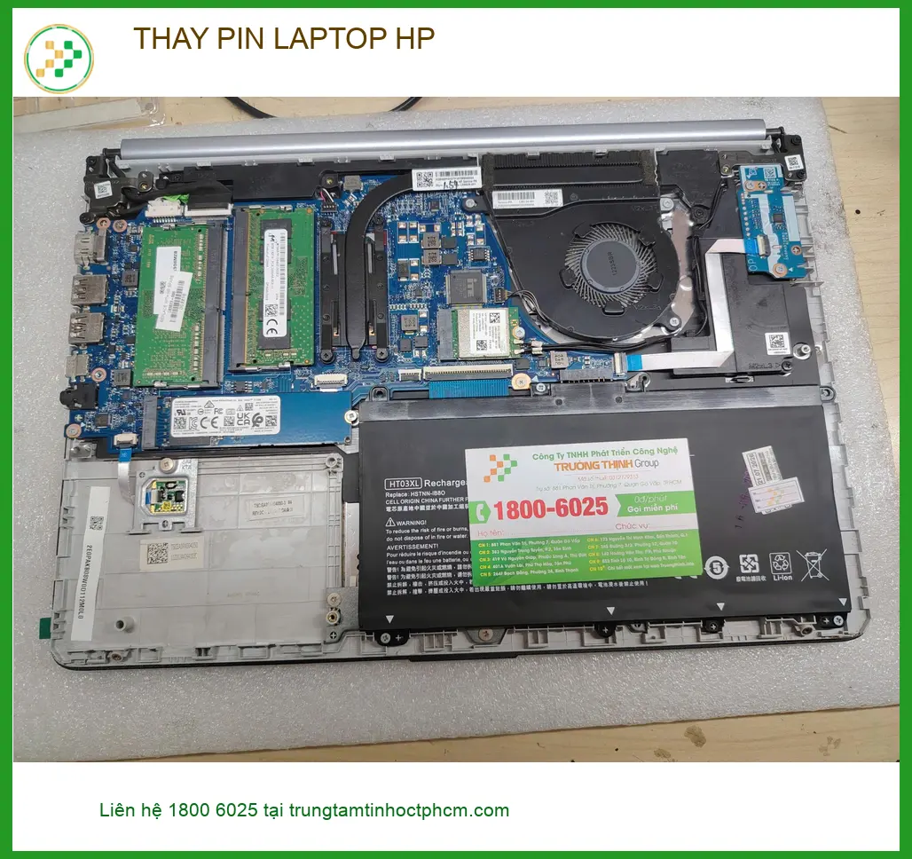 Anh Khánh kiến trúc sư tìm Trung tâm Thay PIN LAPTOP HP Quận Gò Vấp uy tín ảnh thực tế 1
