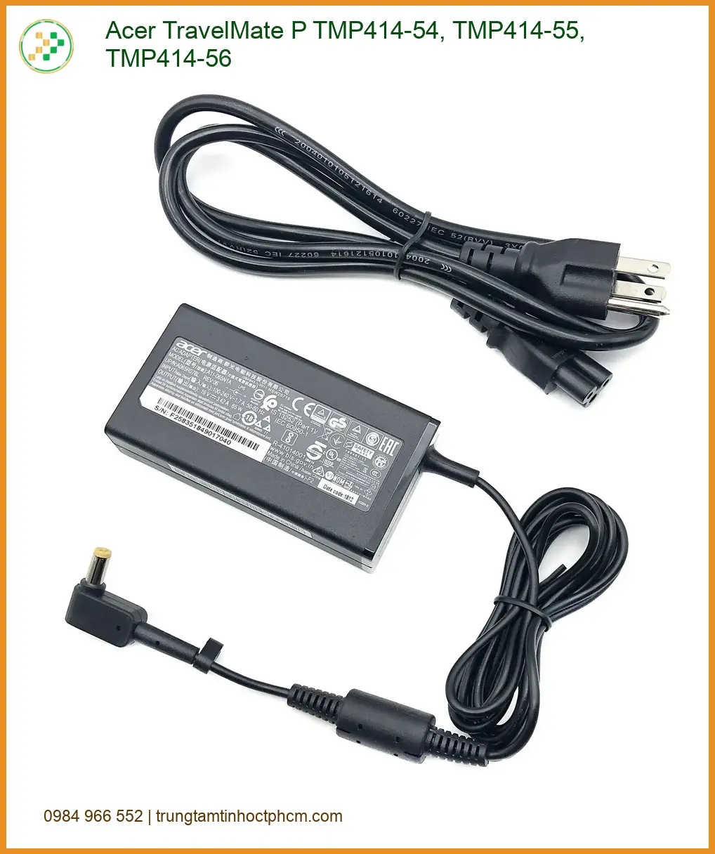 Sạc Laptop Acer TravelMate P - Hàng Có Sẵn, Lấy Ngay Tại Cửa Hàng TPHCM