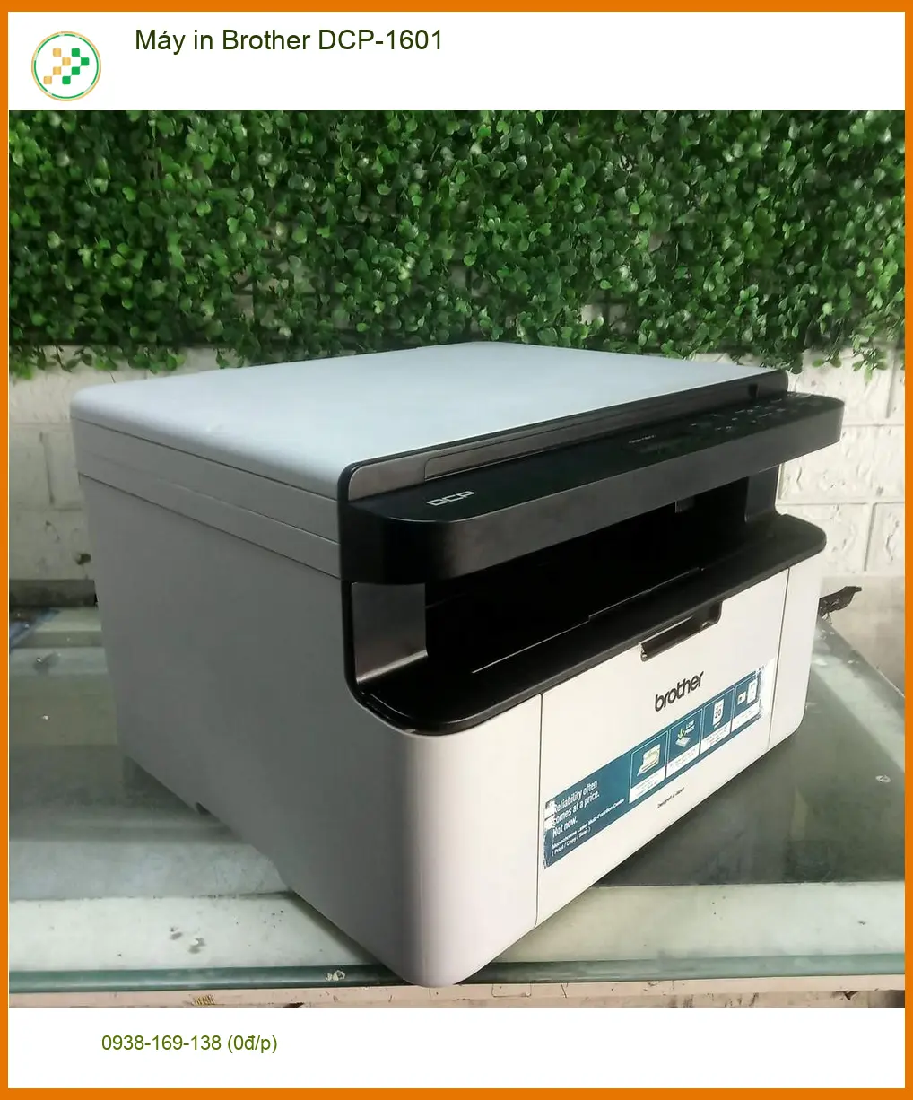 Máy in Brother DCP-1601 - Nạp Mực Tận Nơi Giá Rẻ Tại Trung Tâm TPHCM