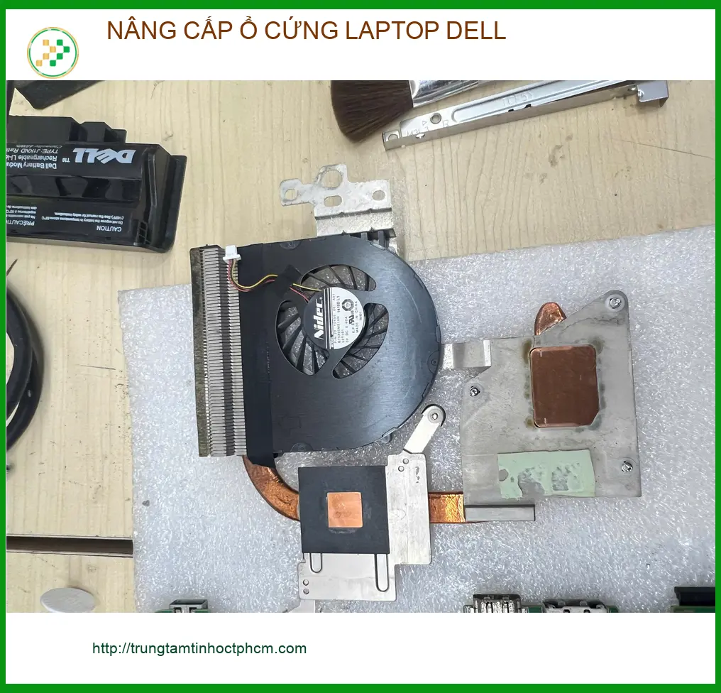 Chị Mai ở Gò Vấp nâng cấp ổ cứng laptop Dell - Dịch vụ uy tín, lấy liền ảnh thực tế 1