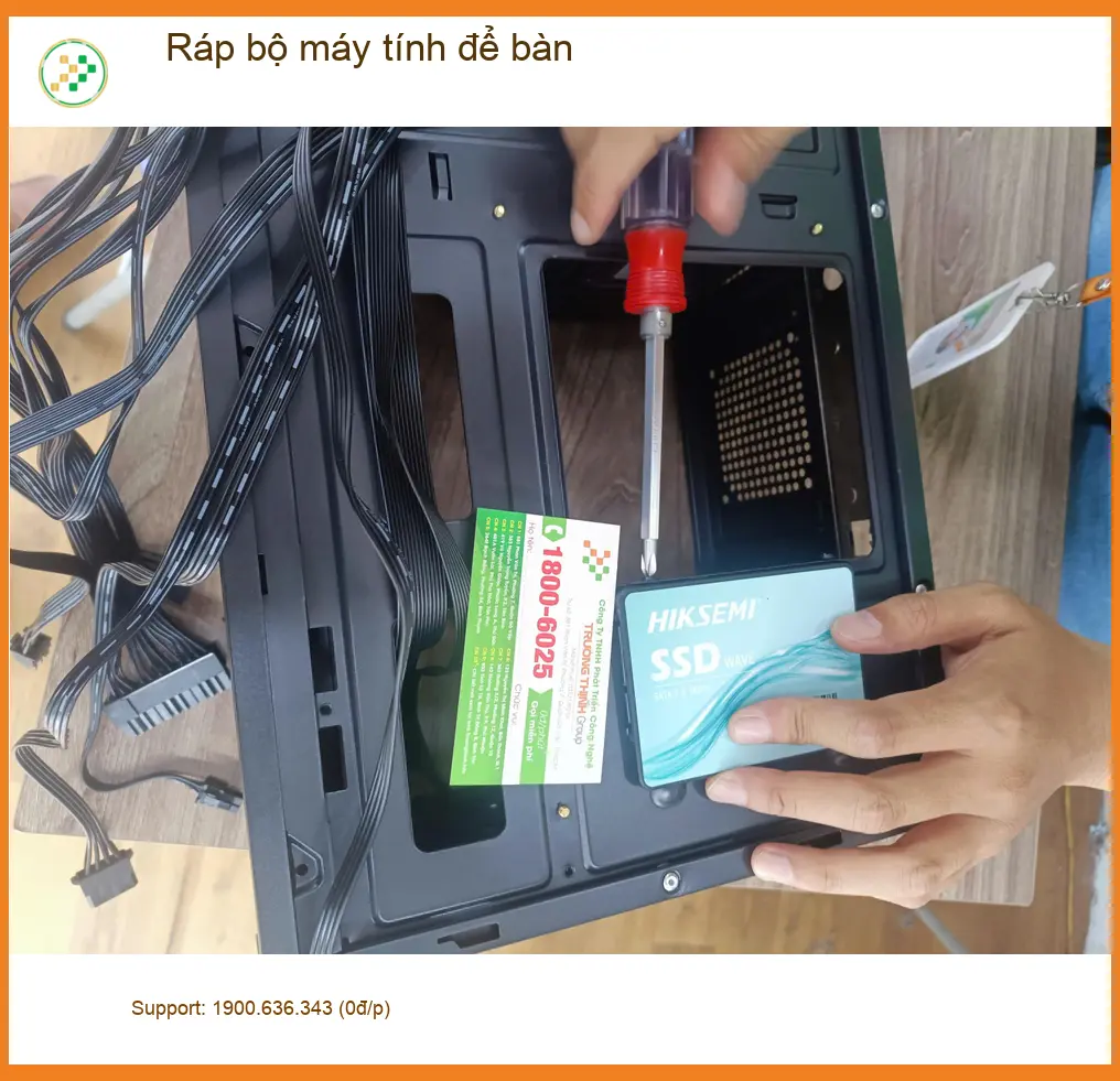 Chú Quang ở Quận Tân Phú muốn ráp bộ máy tính để bàn chiến game - Review địa chỉ uy tín ảnh thực tế 2