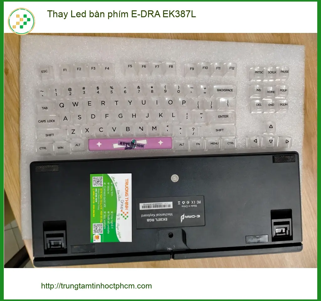 Anh Khoa IT review dịch vụ Thay Led bàn phím E-DRA EK387L Quận 12 ảnh thực tế 1