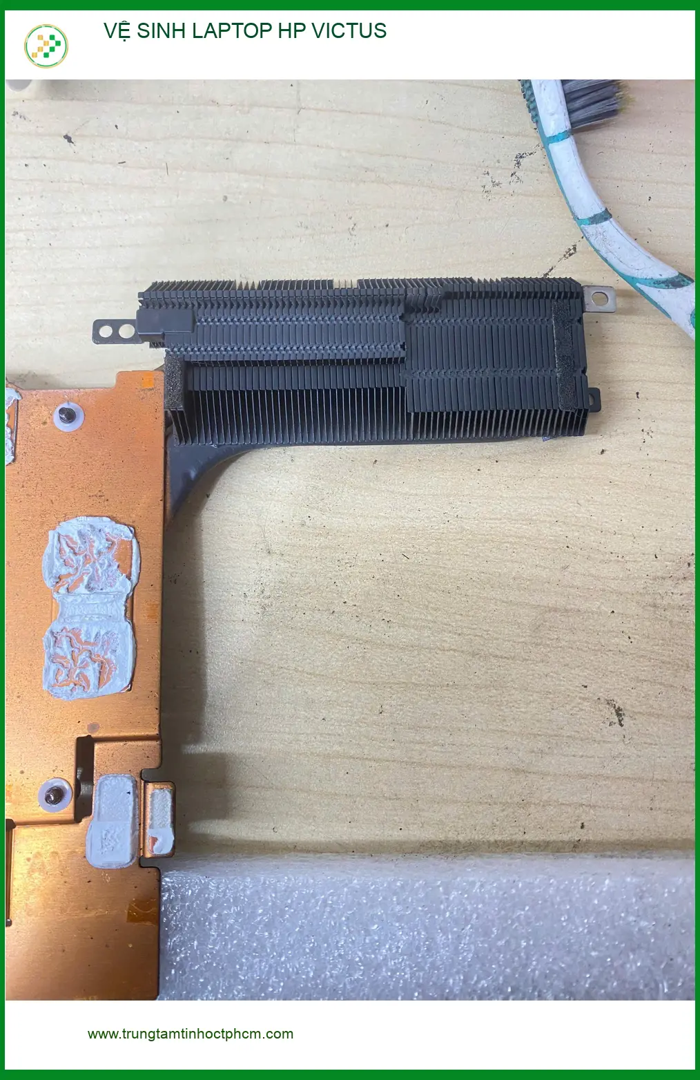 Anh Khôi kỹ sư xây dựng - Vệ sinh laptop HP Victus Quận Gò Vấp uy tín ảnh thực tế 1
